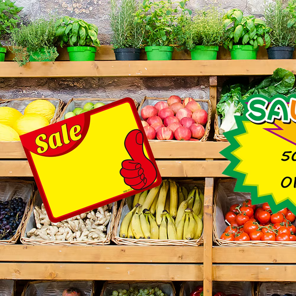 50pcs étiquettes de prix marché signes de prix étiquette de vente étiquette signe magasin de détail étiquette vierge étiquette produit prix signe plaque pour magasin maison