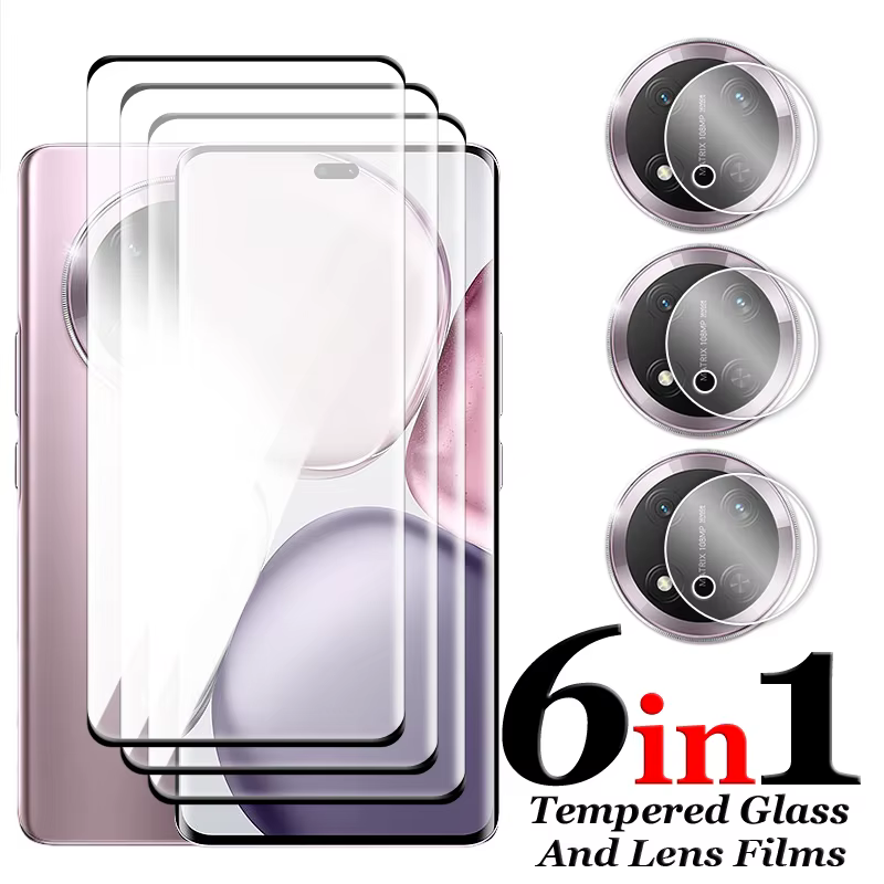 Pour Honor Magic7 Lite 5G verre 3D incurvé couverture complète protecteur d'écran Honor Magic 5 6 7 Lite verre trempé pour Film Magic7 Lite