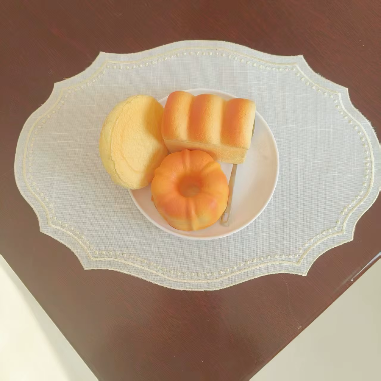 Napperon en coton de bambou