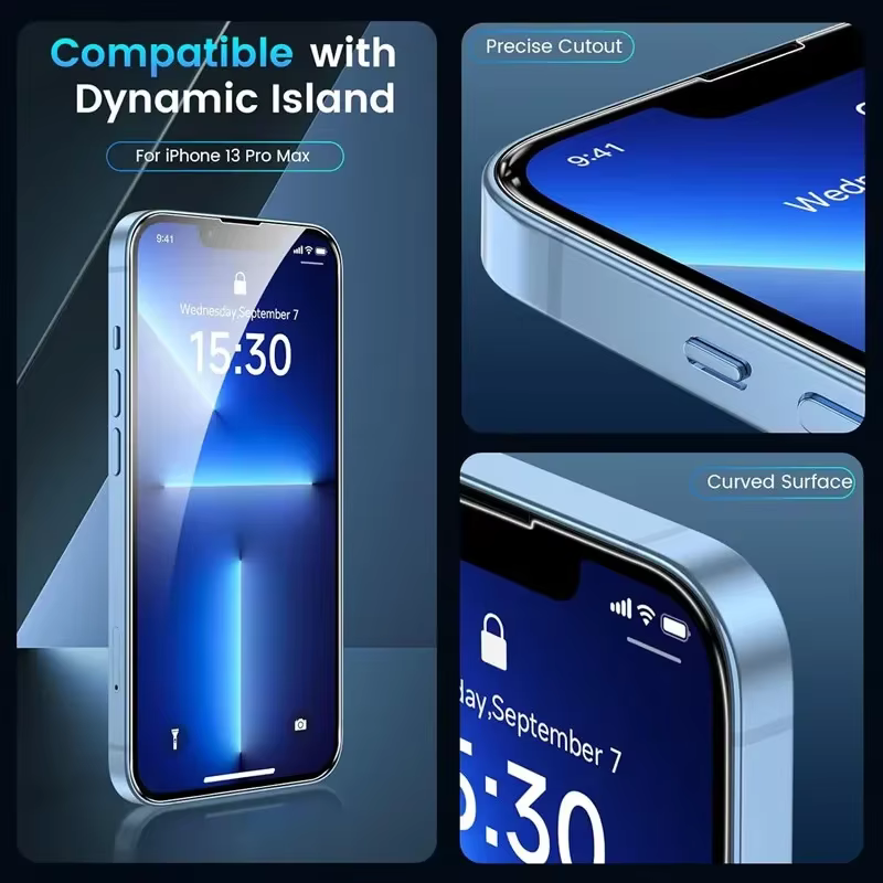 5 pièces verre trempé pour iPhone 15 13 11 12 14 Pro Max Mini protecteur d'écran pour IPhone 16 17 8 Plus X XR XS MAX verre de protection