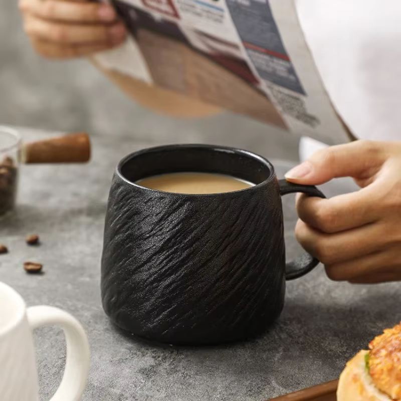 Mug à texture de pierre
