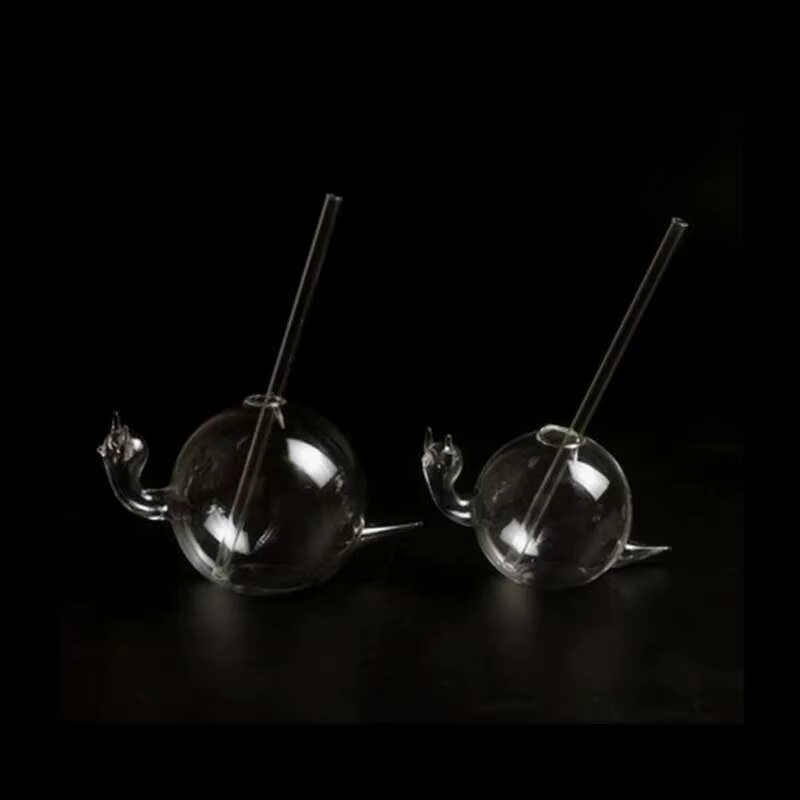Verre à Cocktail créatif en forme d'escargot