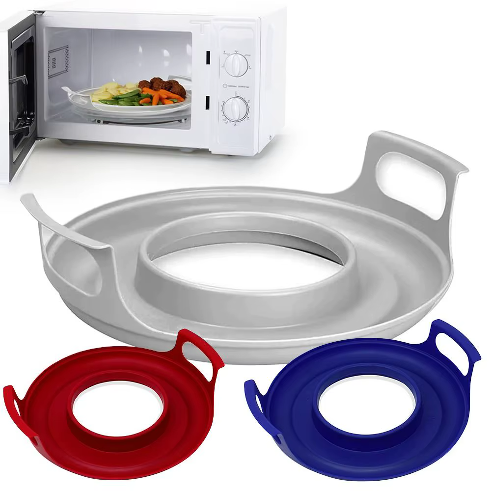 Plateau d'assiettes pour micro-ondes