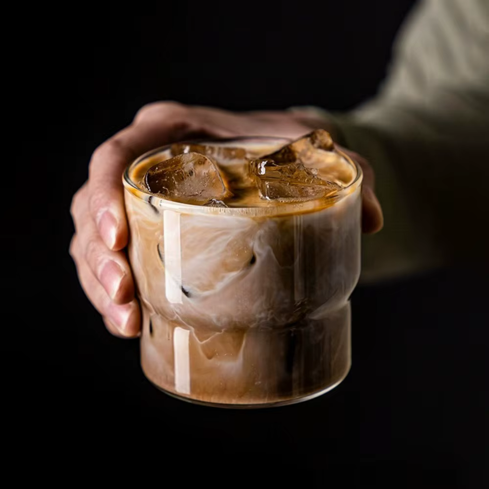 Tasse ronde en verre Transparent