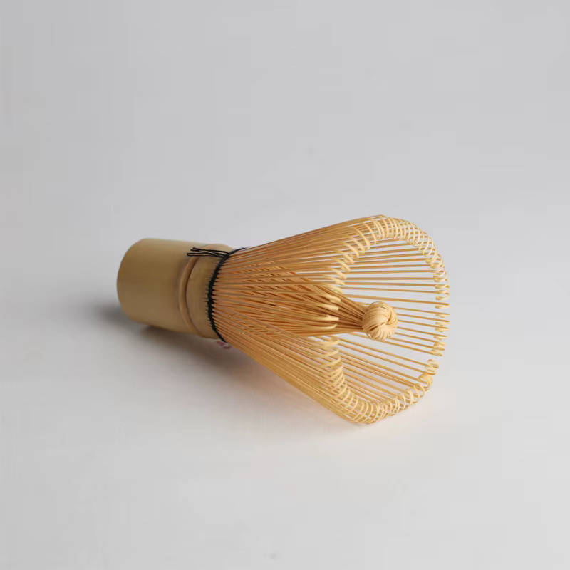 Fouet à poudre Matcha en bambou