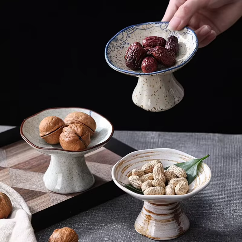 Nouvelle assiette haute pour dessert chinois