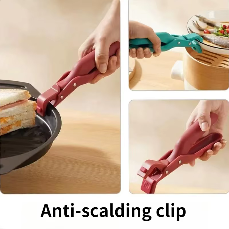 Pinces anti-brûlure pour assiettes et plats de cuisine
