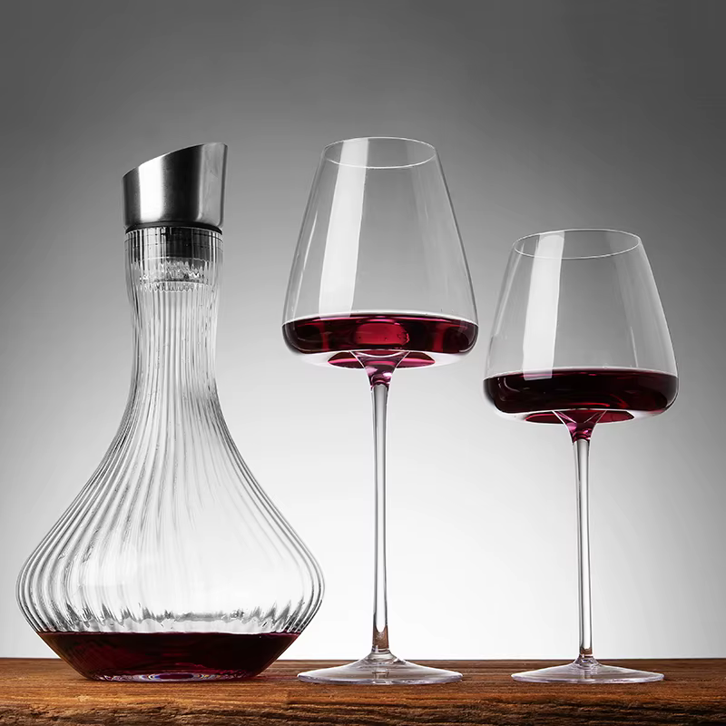 Tasse à vin originale, verre à vin rouge fait à la main