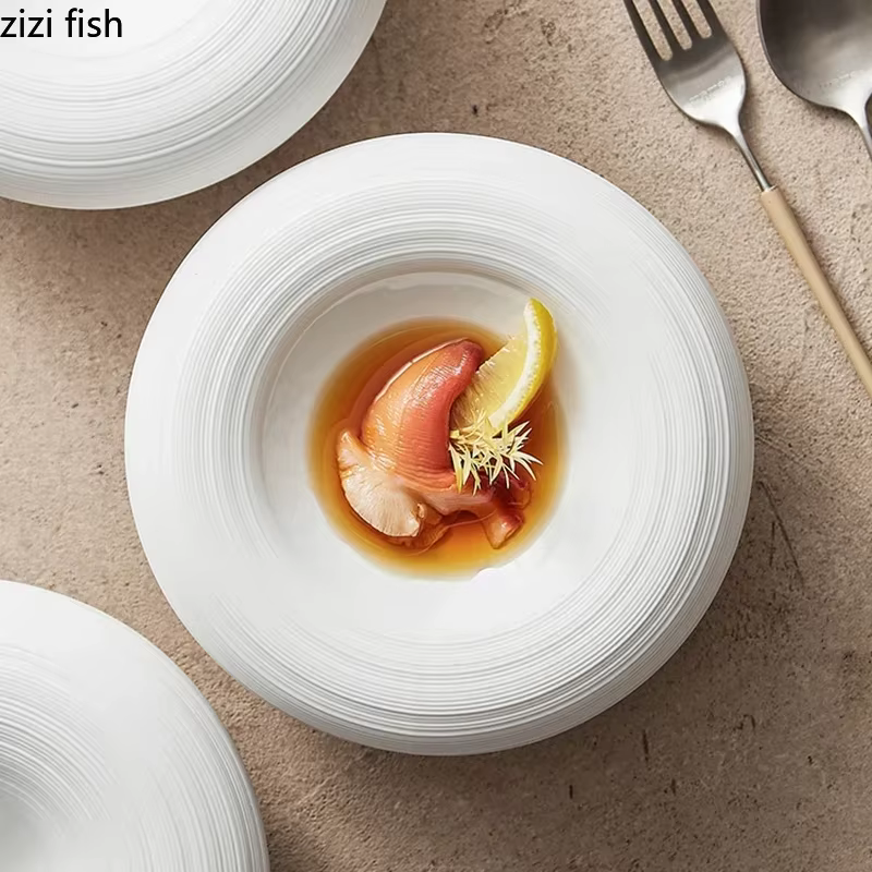 Assiette isolante blanche Double couche