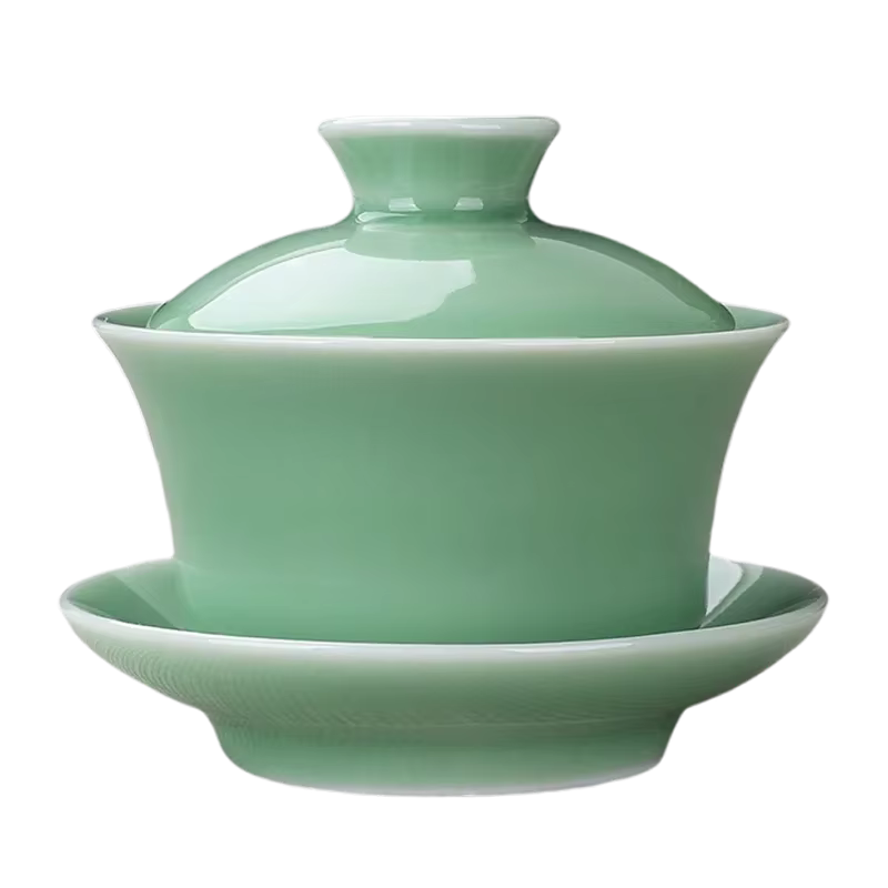 Service à thé chinois Celadon Gai Wan