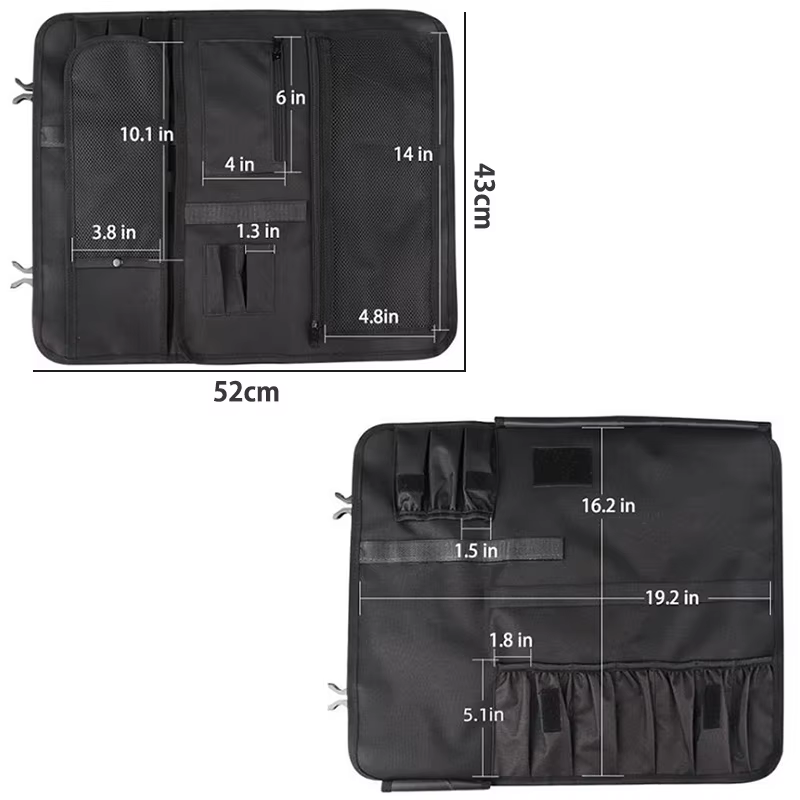 Sac de rangement pour couteaux de chef
