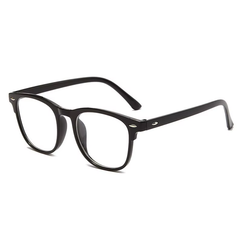 Lunettes ultralégères rétro transparentes, monture unie pour hommes et femmes, Anti-lumière bleue, décoration de fête, fausses lunettes