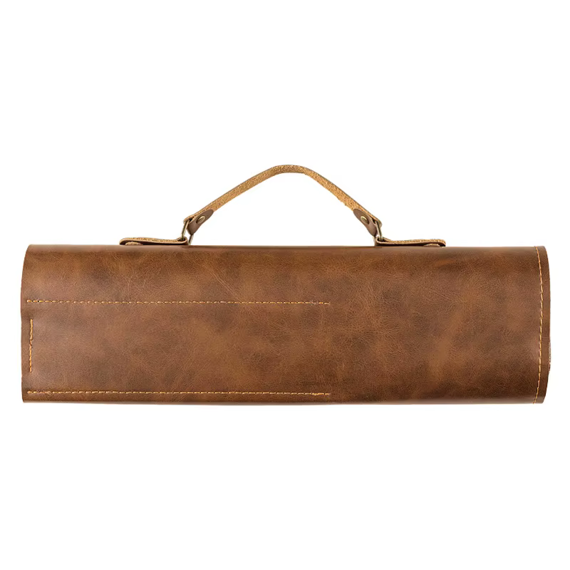 Sac à couteaux de chef en cuir