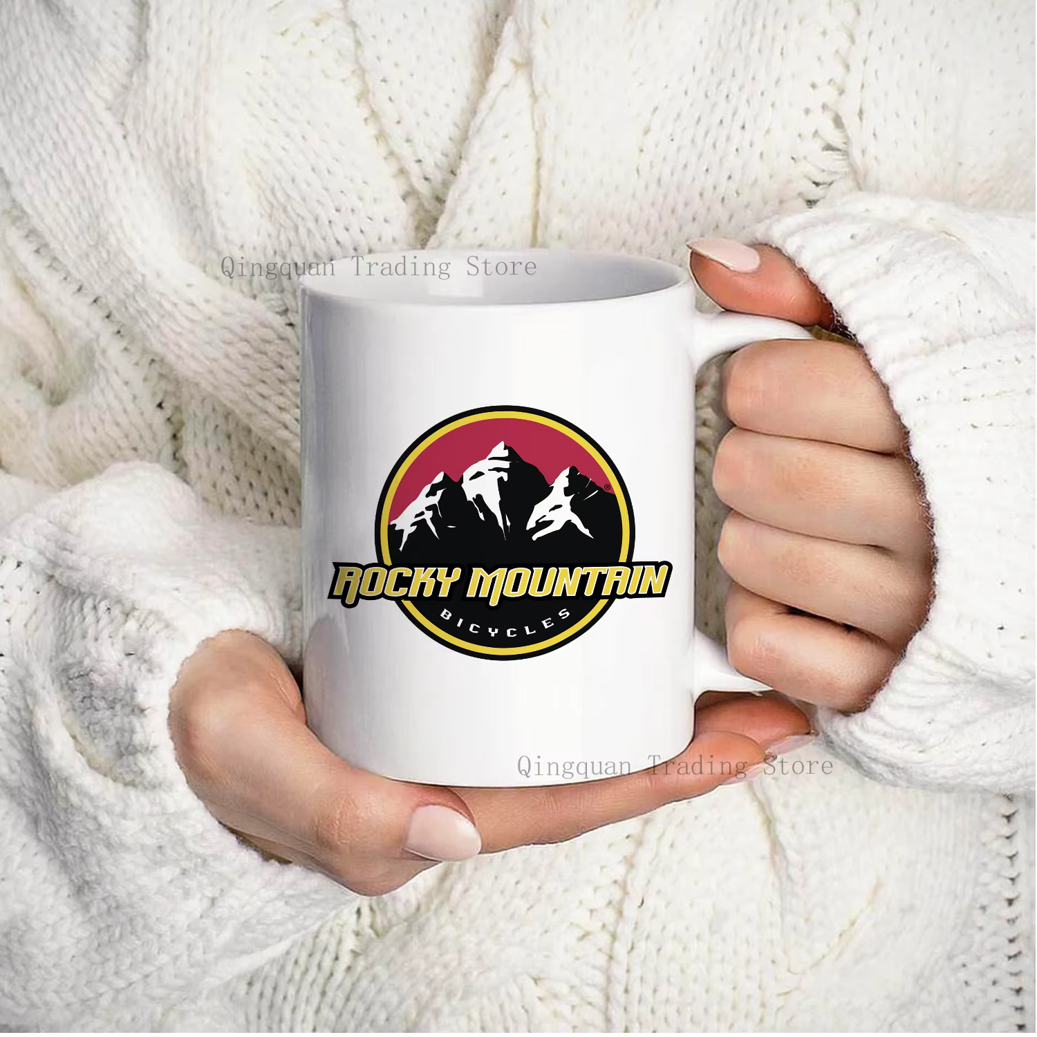 Tasse à café émaillée Rocky Mountain