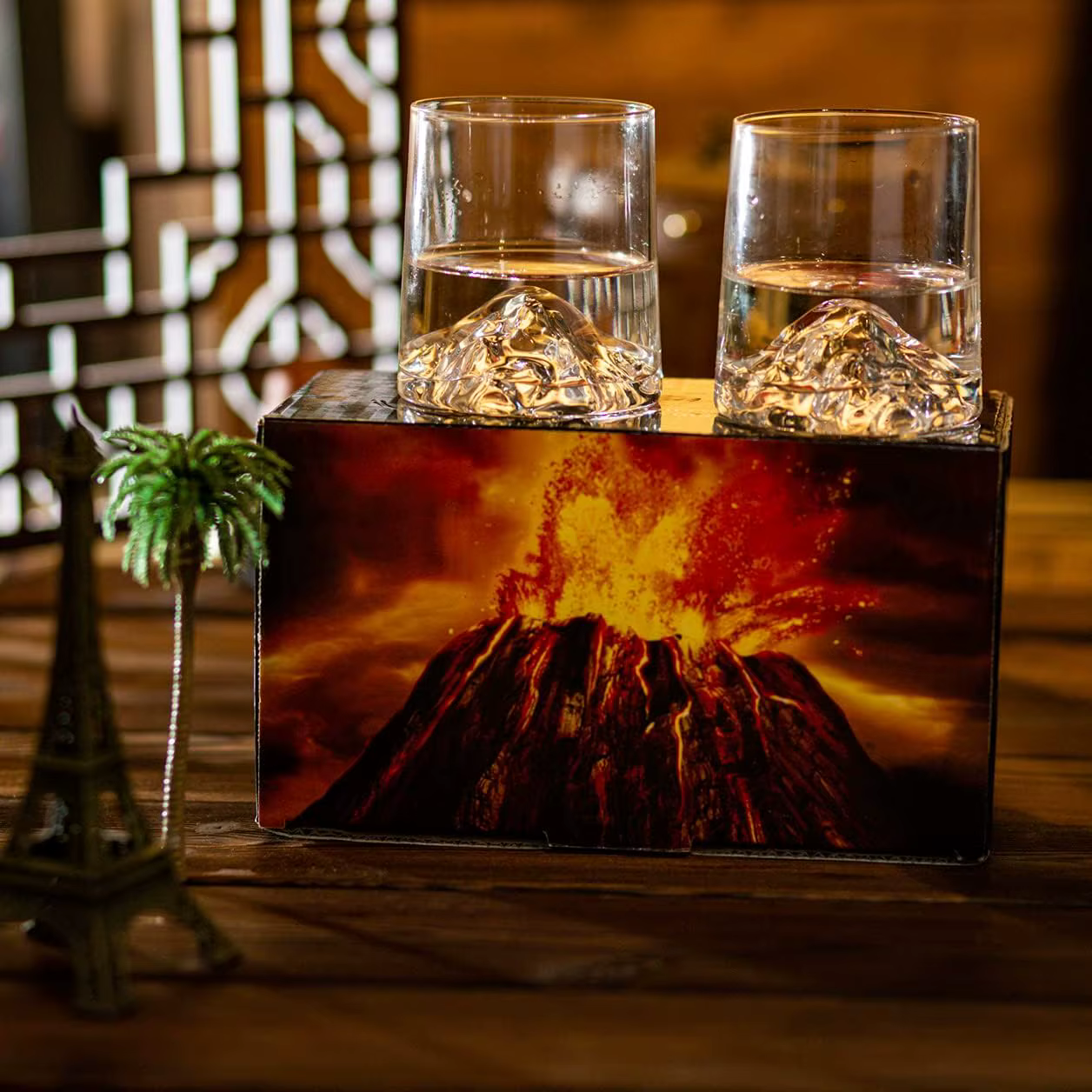Ensemble de verres à whisky Guanshan 3D de 5 oz