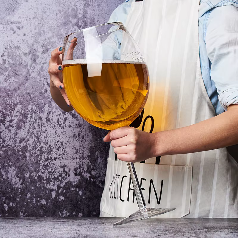 Grand verre à bière de 3200ML