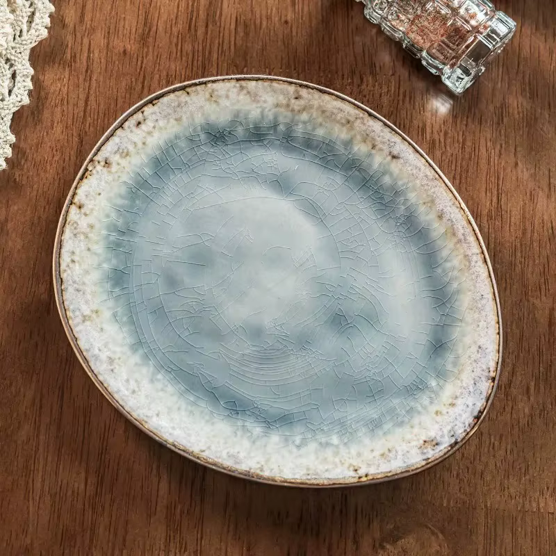 Assiette en céramique haut de gamme au design unique