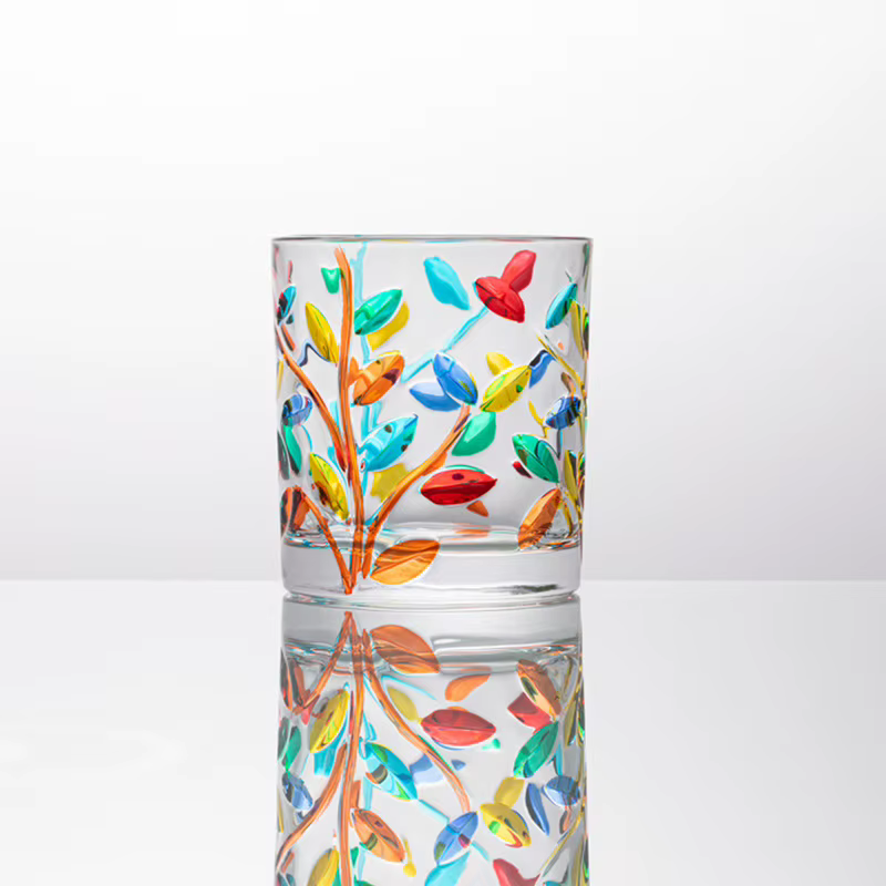 Verre à whisky en verre de Murano italien