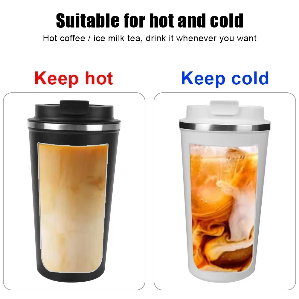 Chaud 380/510ML Thermo café étanche voyage