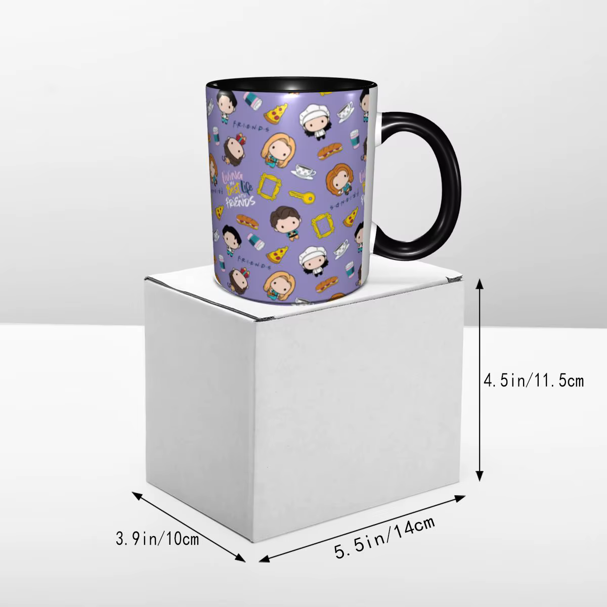 Tasse à café classique pour émission de télévision Friends