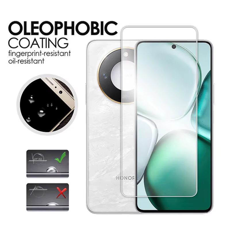 Film protecteur d'écran HD transparent 6.8 pouces, verre intelligent pour Honor X9c X9c