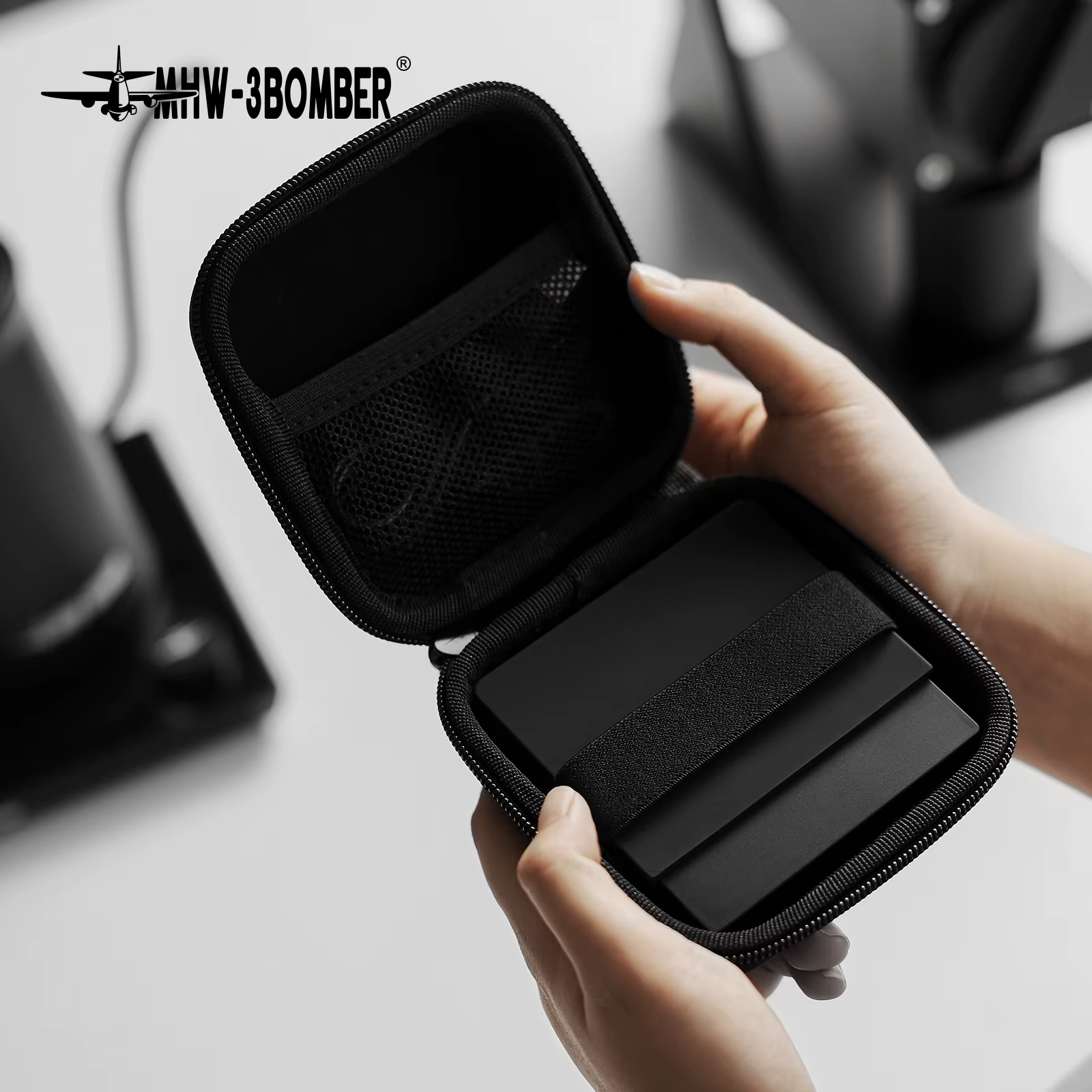 Balance à café Cube MHW-3BOMBER 3.0, Micro balance à café, balance de cuisine numérique, compacte et légère, pour Barista