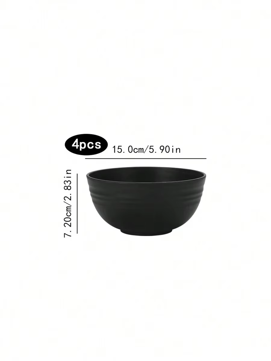 4/48 pièces ensemble de couverts en plastique