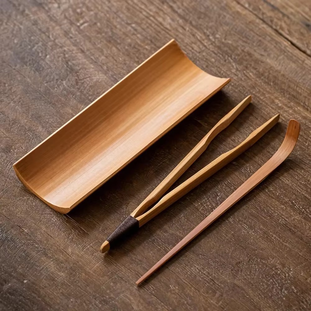 Cuillère à thé en bambou naturel