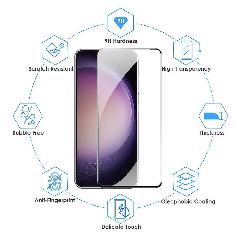 samsung s24, verre trempé s26 s25 s24 ultra vitre samsung galaxy s23 screen protector samsung s24 ultra verre trempé samsung s23 fe s20 s21 s22 plus protecteur d'écran samsung s22 verre trempe