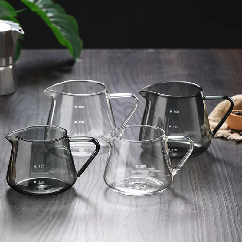 Cafetière en verre réutilisable