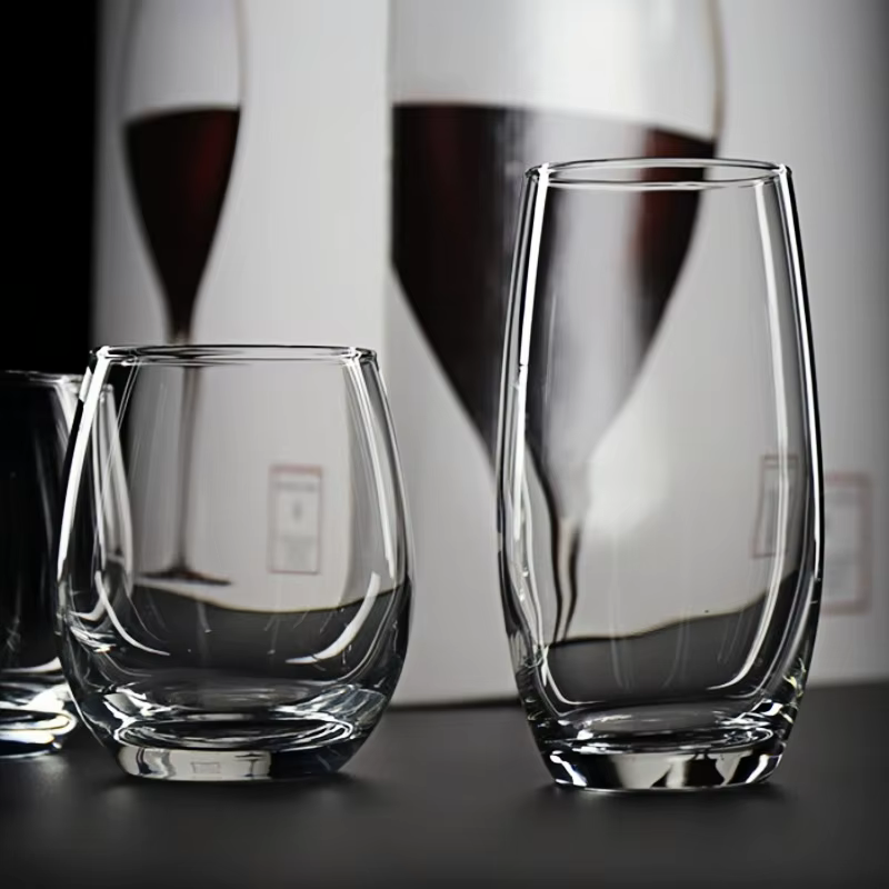 Verre à whisky transparent