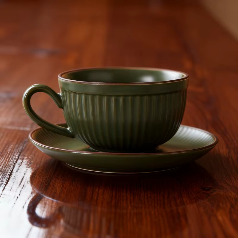 Tasse à café en céramique INS de haute qualité 250ml-300ml