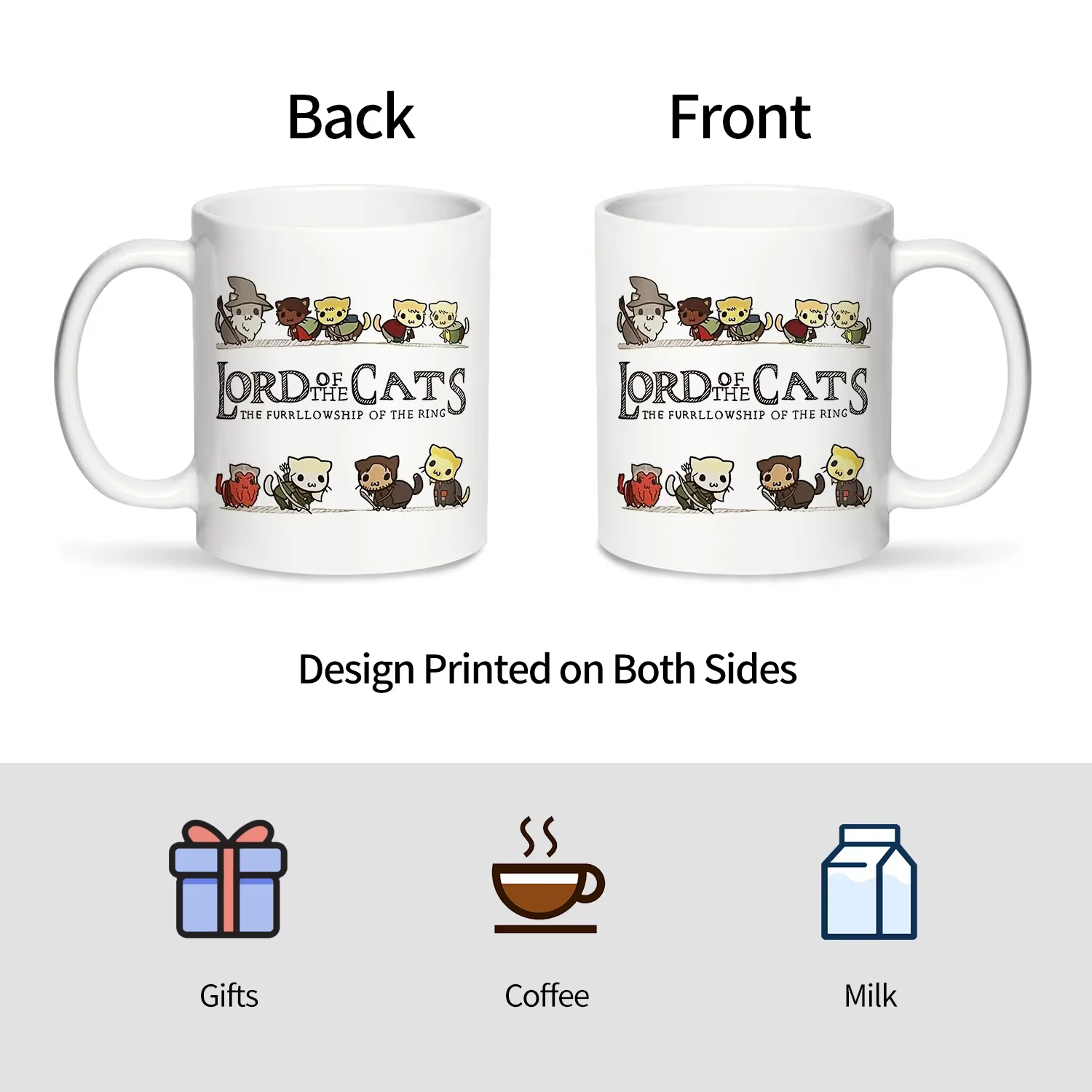 Tasse à café Lord Of The Cats Anime