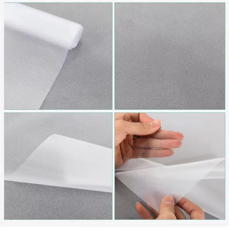 Film de verre dépoli de confidentialité, adapté à la décoration de salon de salle de bains de cuisine de bureau à domicile