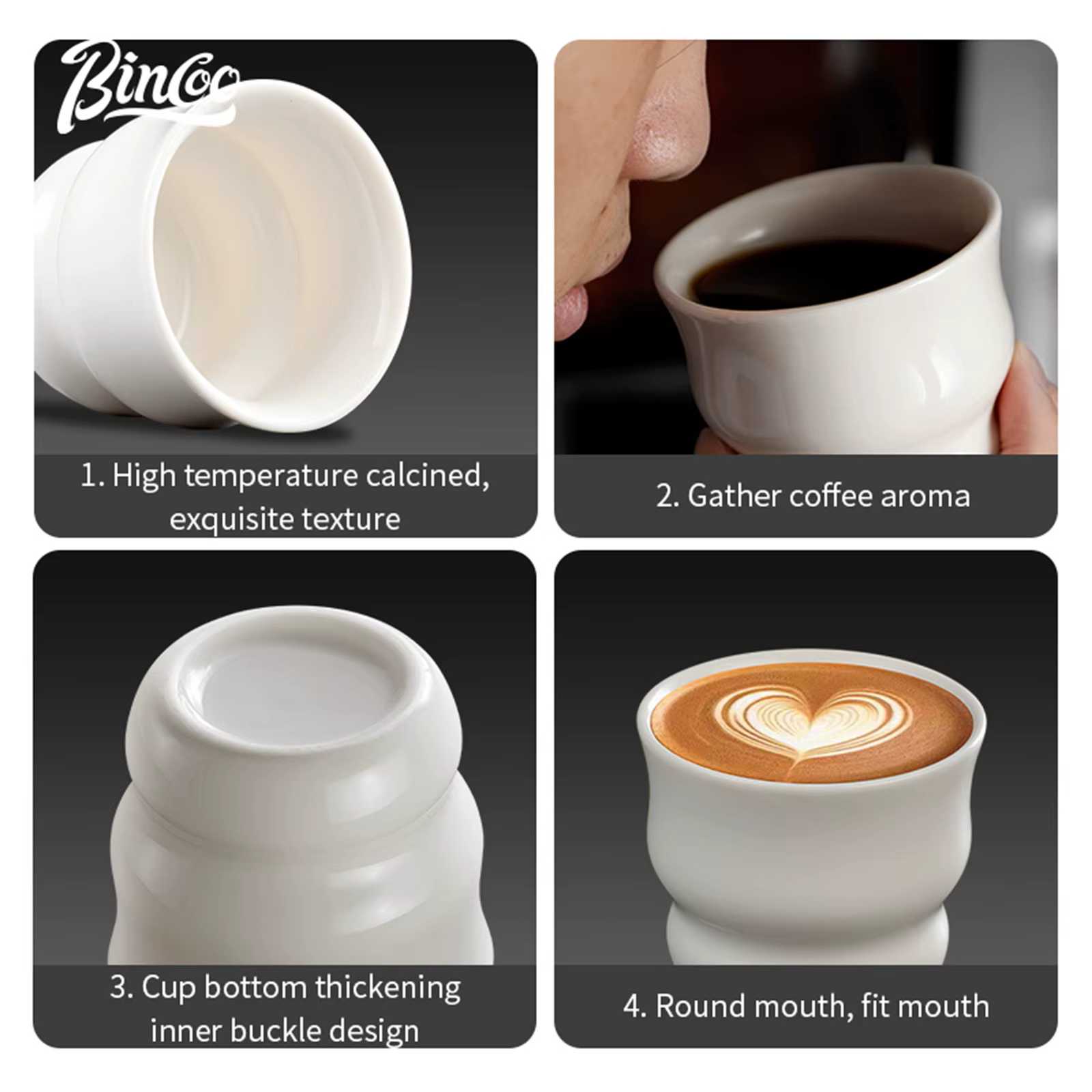 Tasse à café en céramique vintage