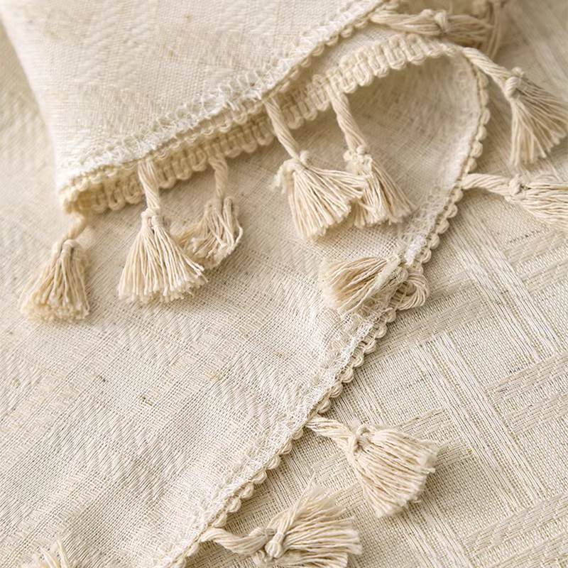 Nappe rectangulaire japonaise Beige