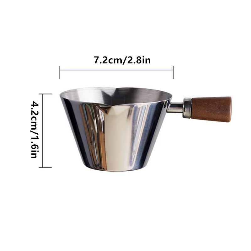 Tasse d'extrait de café en acier inoxydable de 100ml