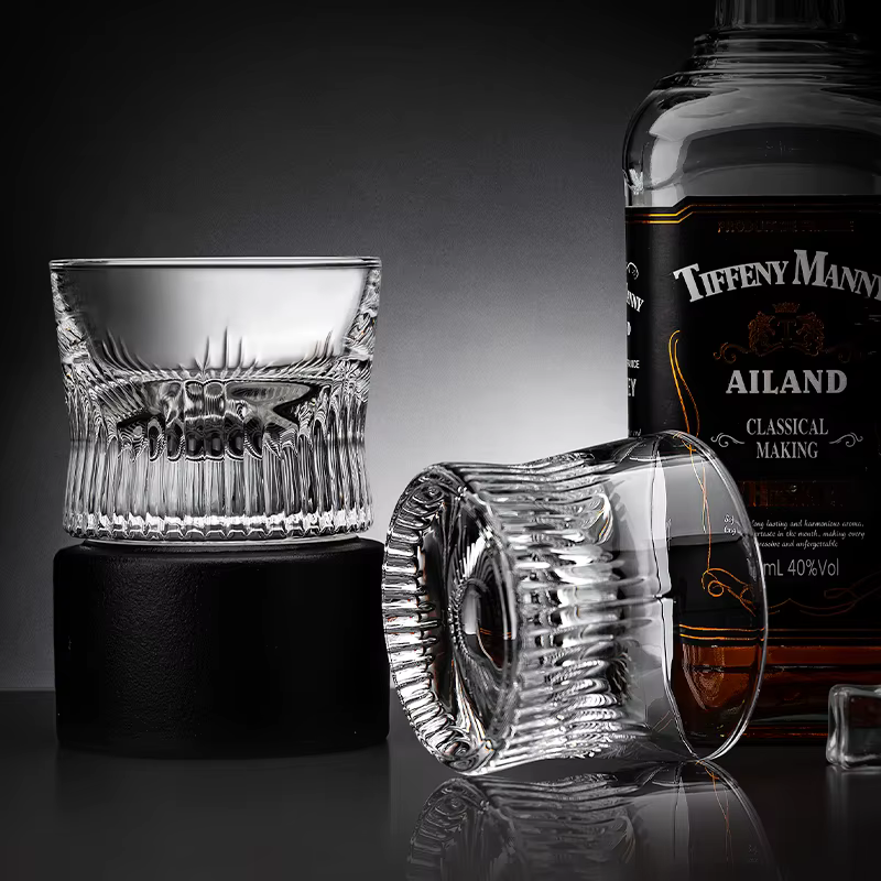 Verre Baijiu en cristal pour vin étranger, whisky, bière, ménage, luxe léger