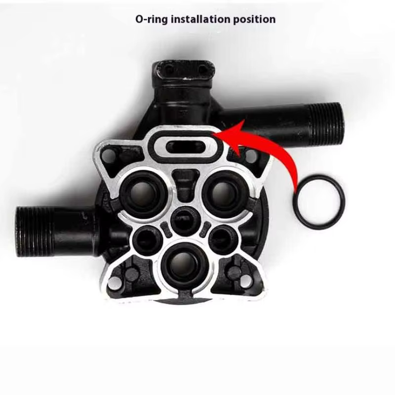 Kit de réparation de remplacement de tête de laveuse de pompe à haute pression domestique, joints de clapets de contrôle d'huile, Machine de nettoyage, accessoires de pompe à eau