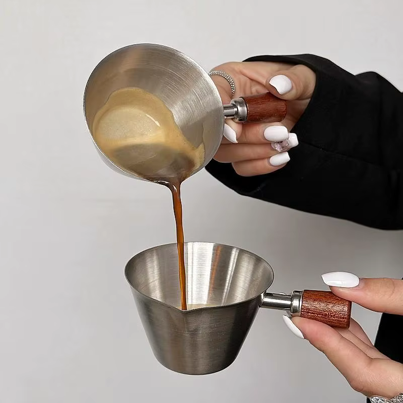 Tasse d'extrait de café en acier inoxydable de 100ml