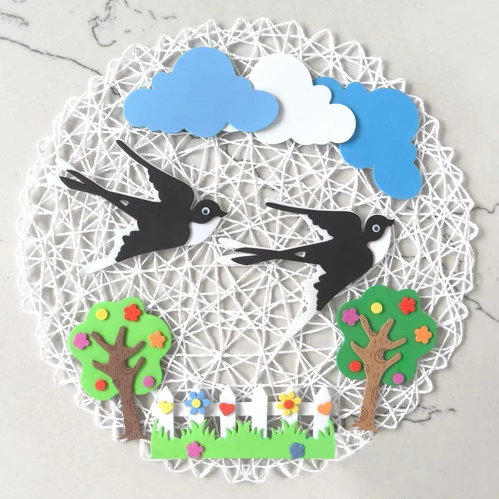 Sets de Table Ronds en Papier