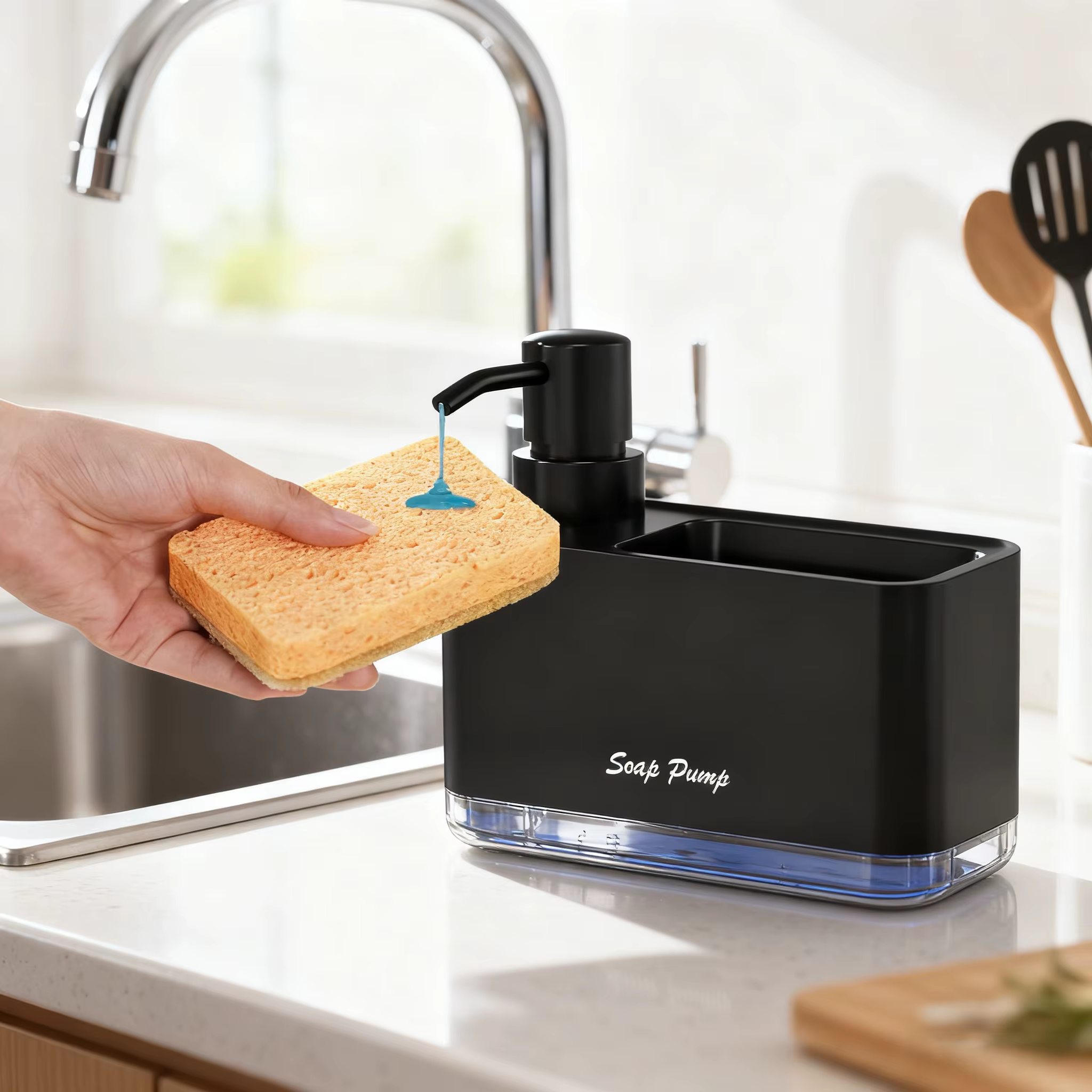 Distributeur de savon à vaisselle pour cuisine