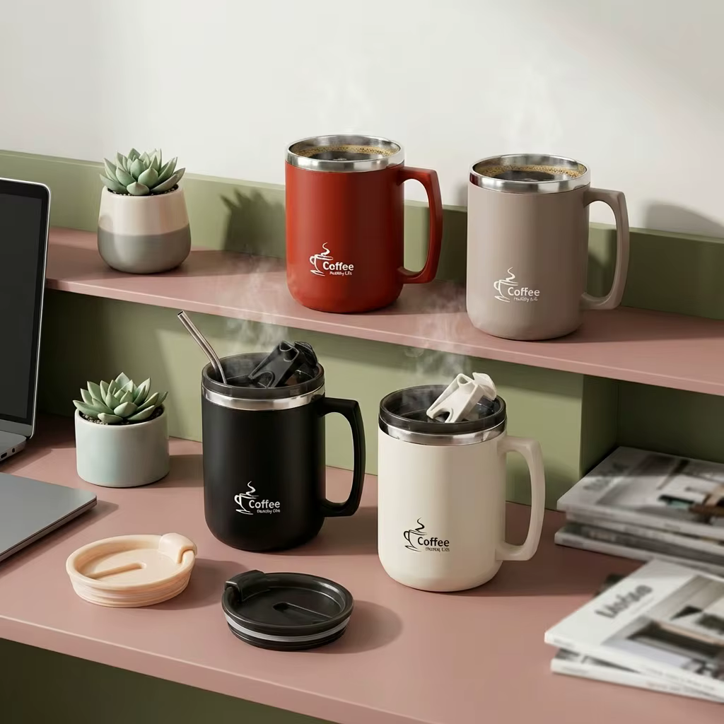 Mug de voyage isotherme avec poignée