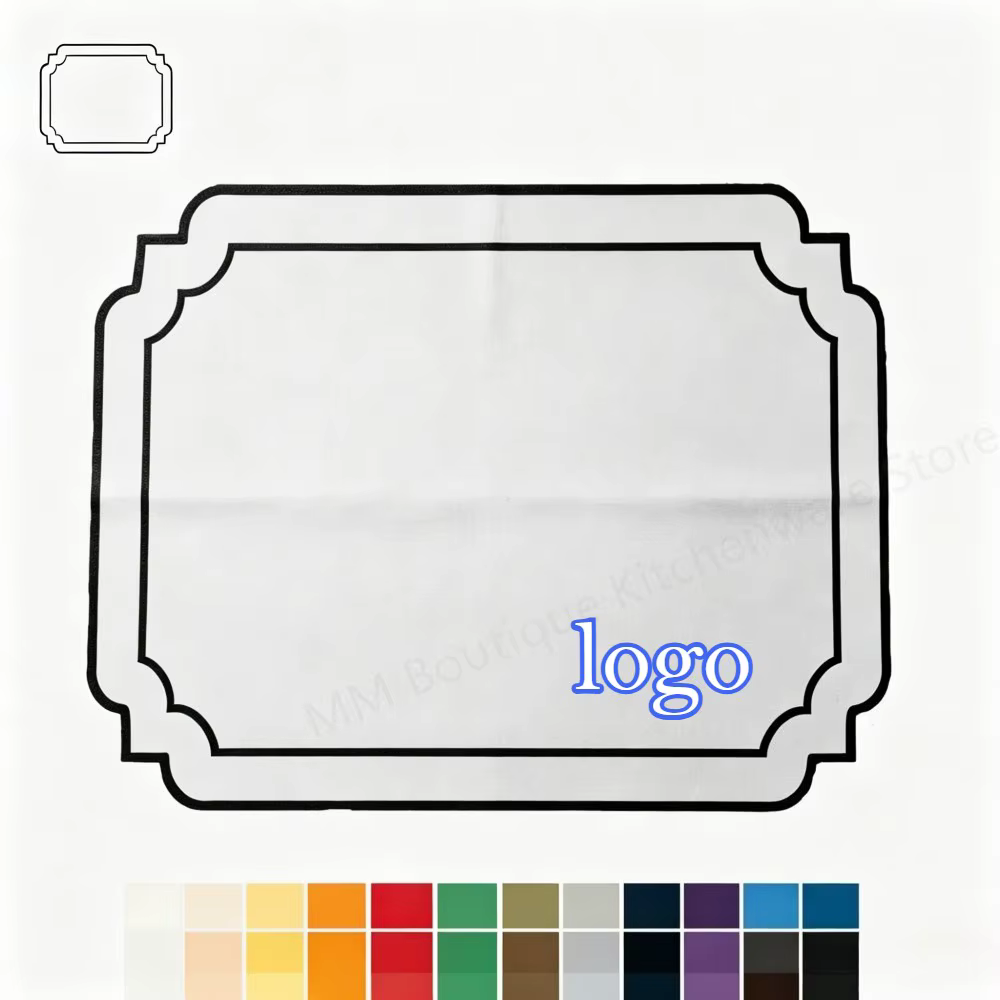 Set de table personnalisé avec broderie