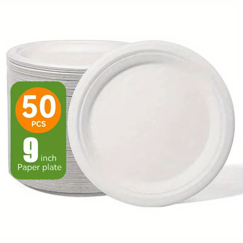 Assiettes rondes jetables