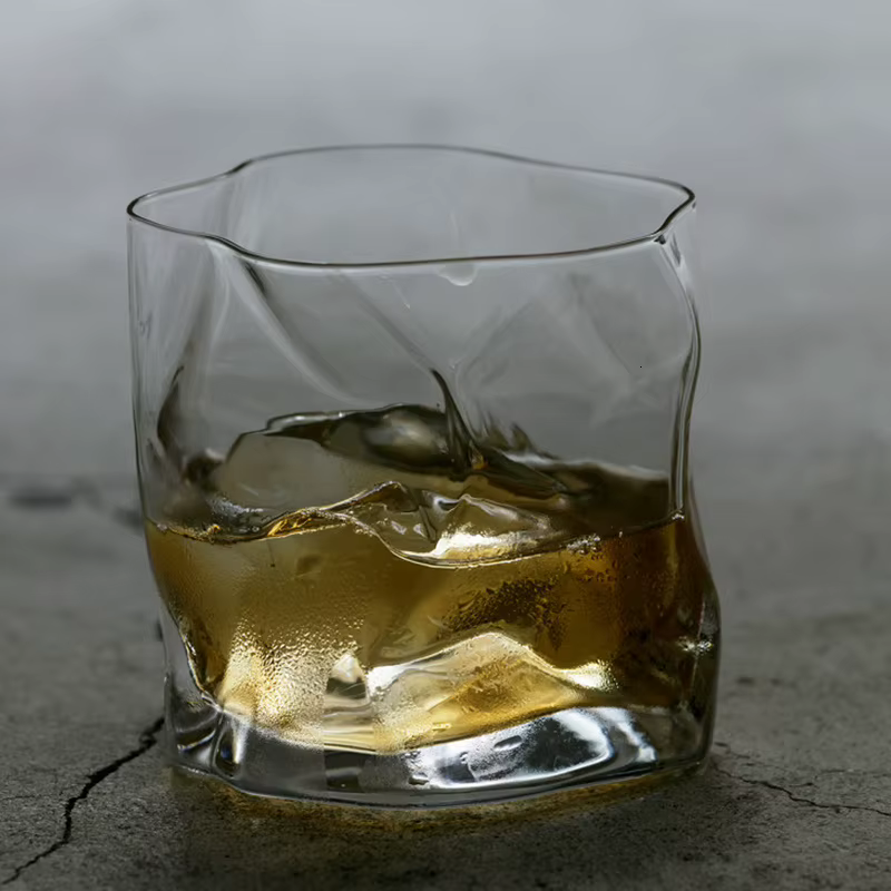 Verre à whisky froissé Chamvin