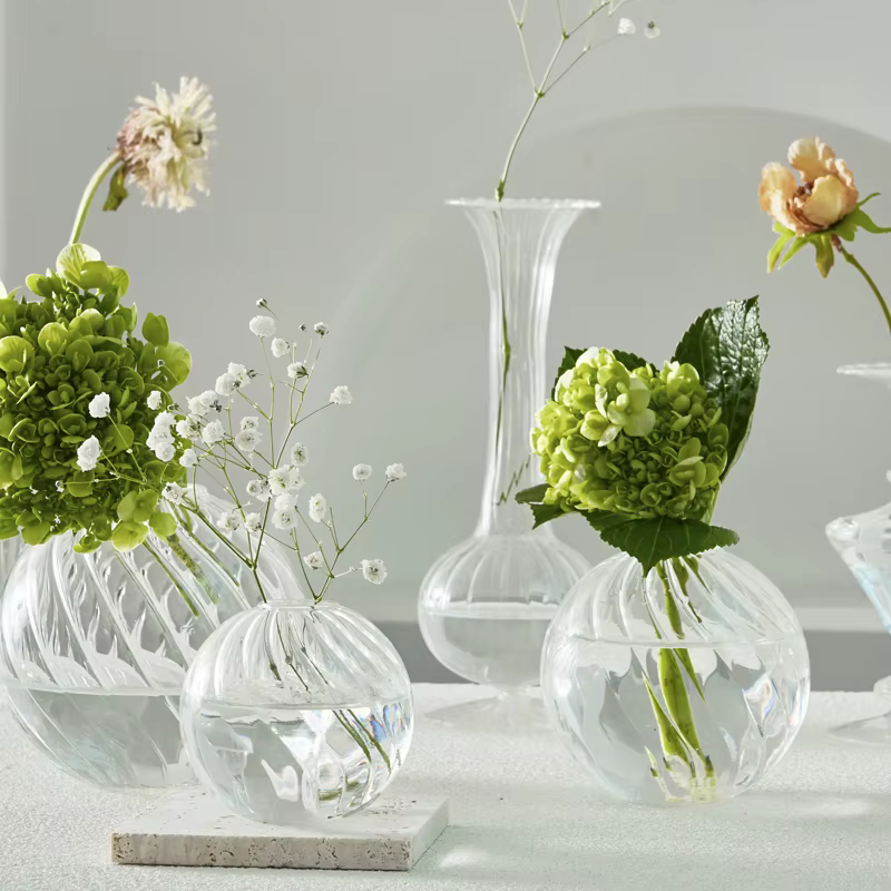 Vase Transparent moderne décor à la maison