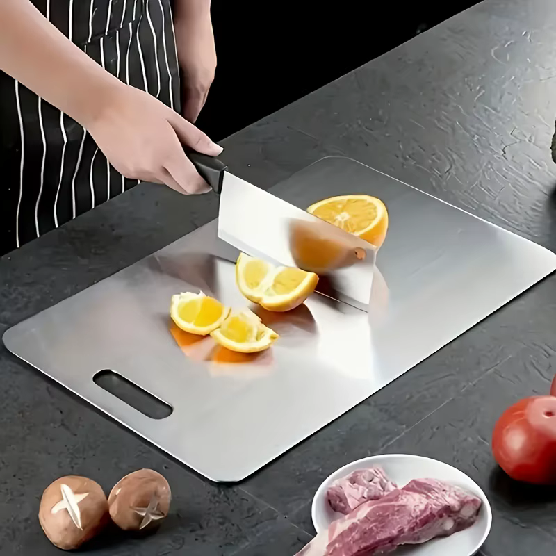 Planches à découper en acier inoxydable