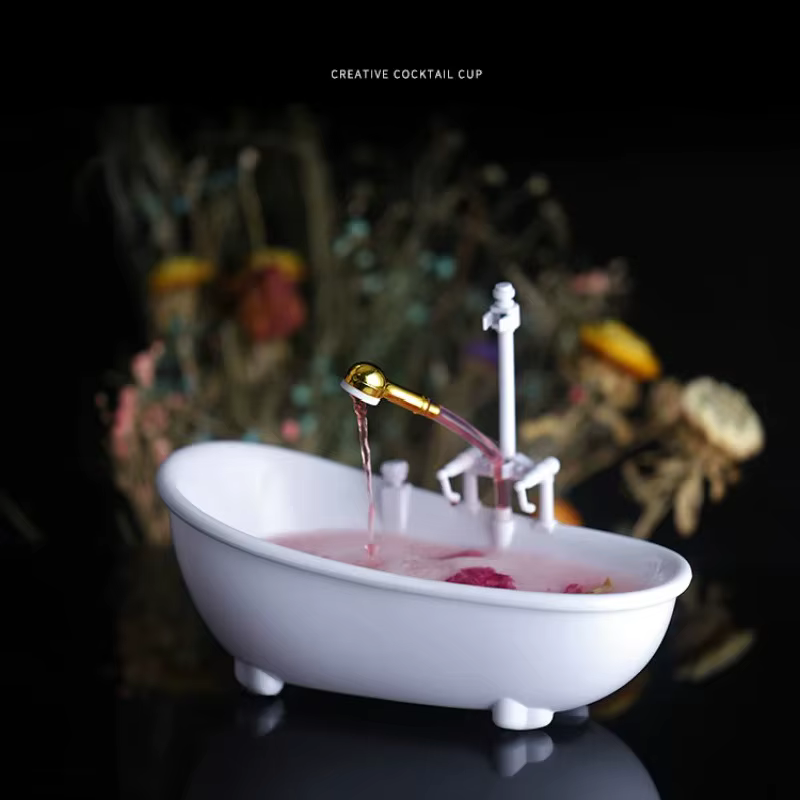 Verre à Cocktail Électrique pour Baignoire