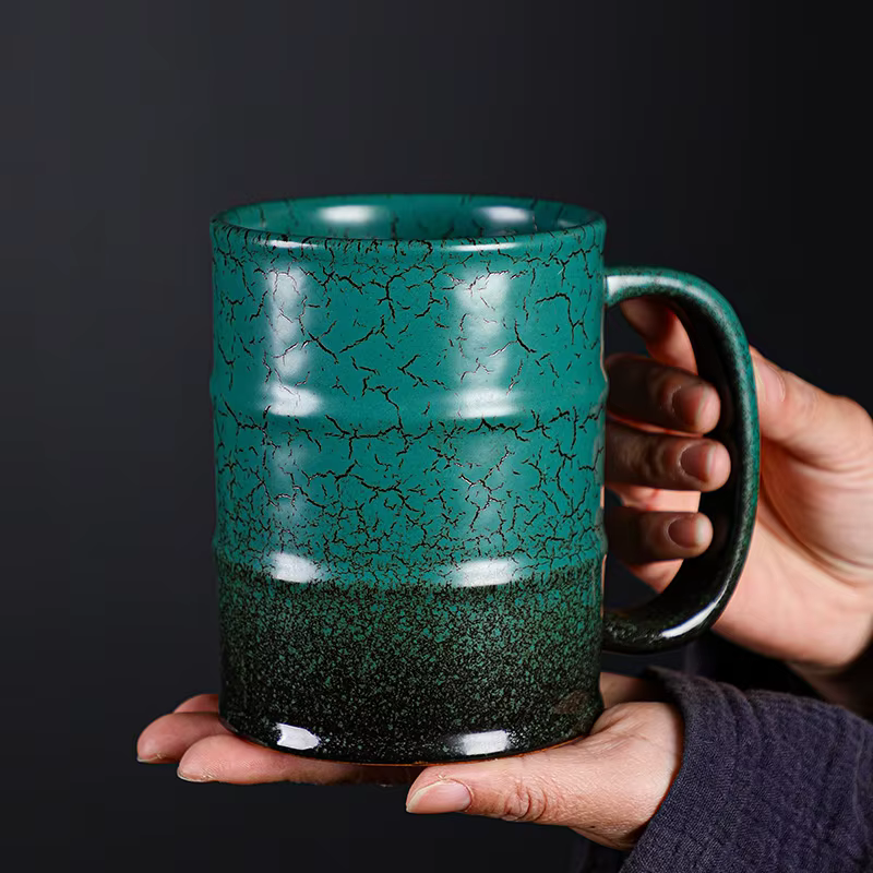 Tasse à café en céramique de grande capacité 600ml
